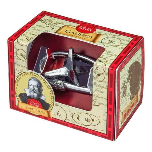 Juego de habilidad The Great Minds modelo Galileo puzzle de estrella