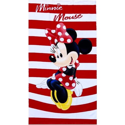 Toalla para la playa de Minnie Mouse Disney de microfibra de 140 cm