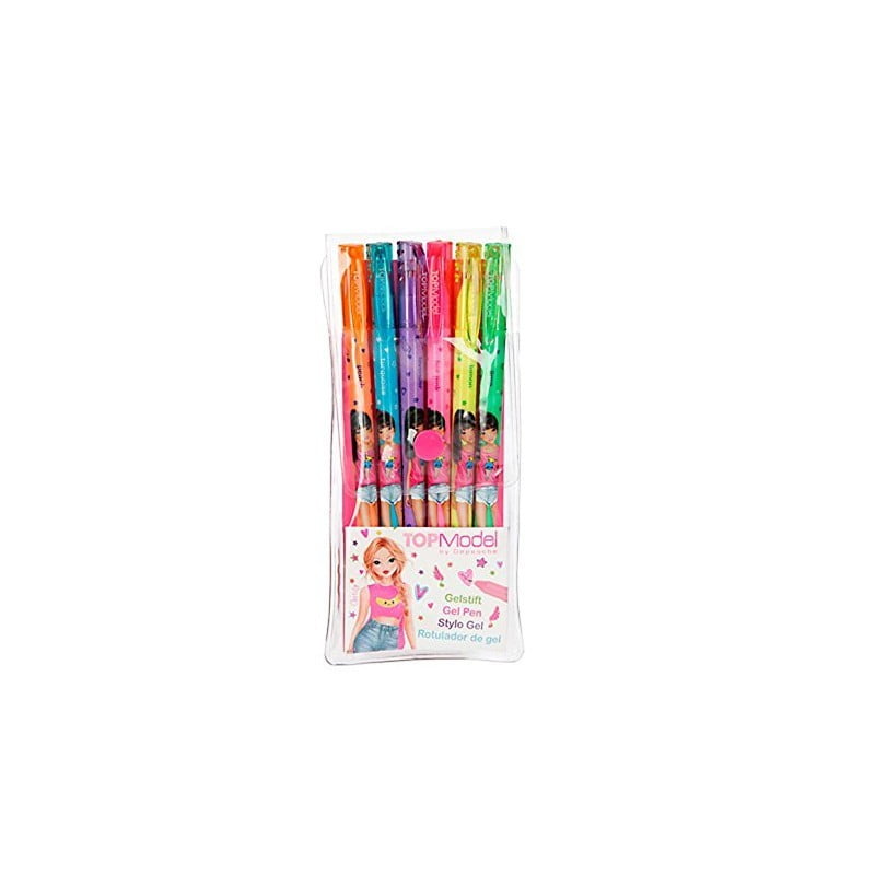 Top Model Juego de plumas de gel - Depesche 7938