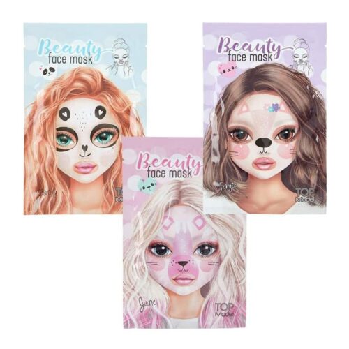 Beauty Girl mascarilla facial de tela modelos aleatorios de Top Model