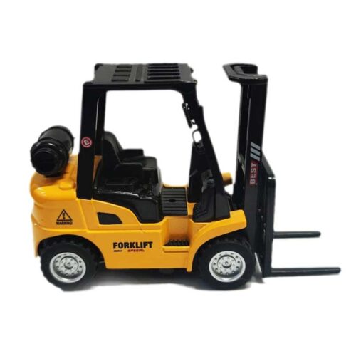 Réplica torito de construcción en color amarillo con pinzas regulables
