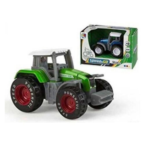 Tractor de metal Speed y Go modelo 43394 en varios colores surtido
