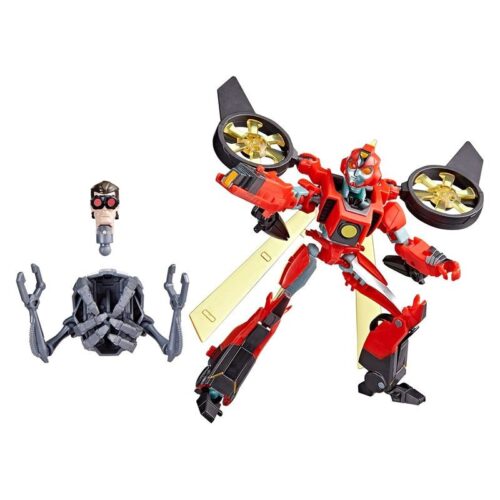 Transformers EarthSpark Figura Terran Twitch Deluxe de 12 cm F6734