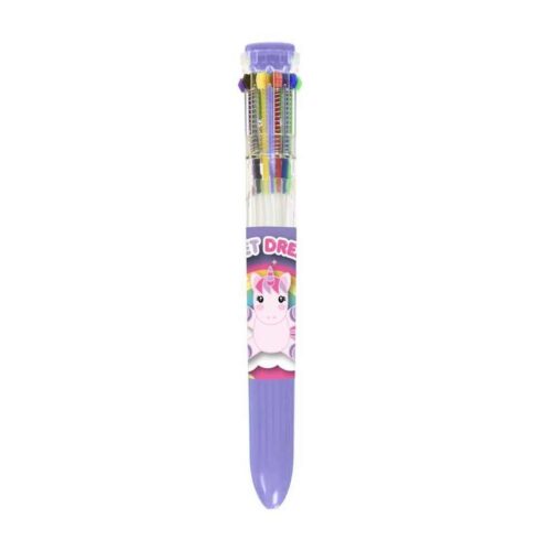 Unicornio Bolígrafo de 10 Colores Sweet Dreams Modelos Surtido