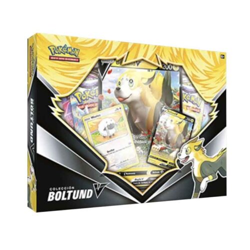 Caja Boltund V Box Marzo 2022 Astros Brillantes de Pokémon TCG Espada y Escudo