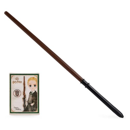 Harry Potter varita deluxe de Draco Malfoy 30 cm de Wizarding World