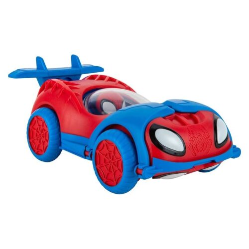 Vehículo Spidey flip and jet 2 en 1 de Marvel amazing friends y figura