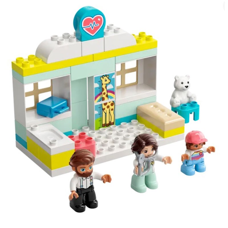 Lego Duplo visita médica con ladrillos creativos grandes 10968