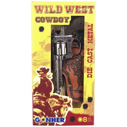 Wild West Revolver, 8 Disparos – Gonher 201/0