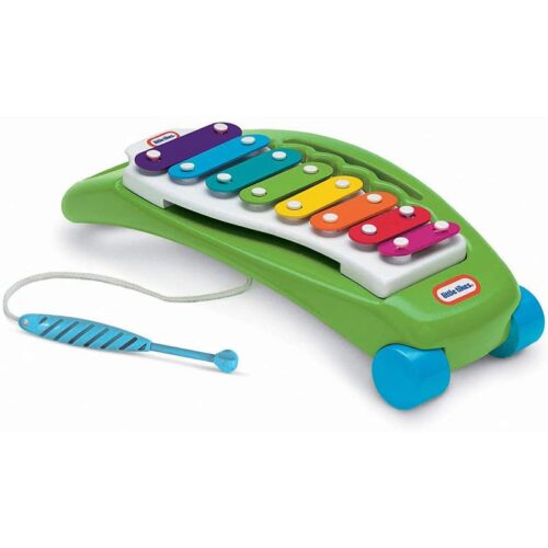 Xilófono de juguete Tap a Tune de Little Tikes con ruedecitas