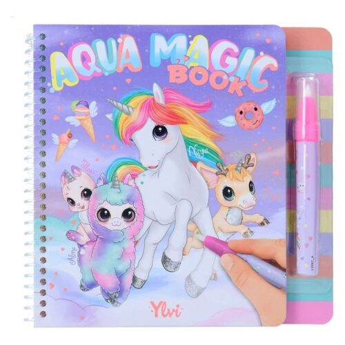 Cuaderno aqua magic para pintar de Ylvi y unicornios de Top Model