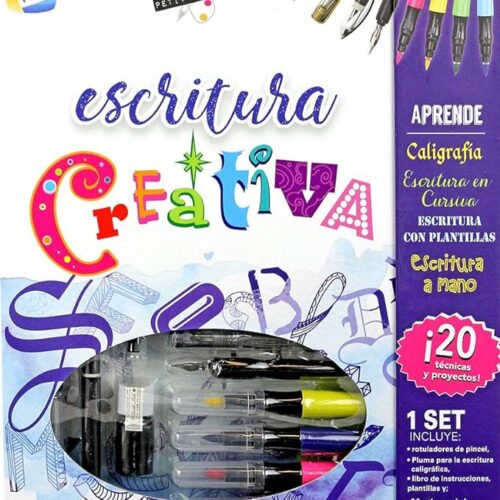 Set escritura creativa Petit Picasso con accesorios para escribir