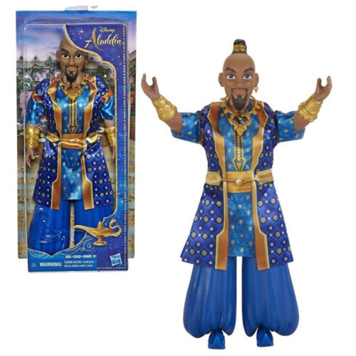 Muñeco Genio Aladdin articulado de Hasbro con licencia oficial Disney