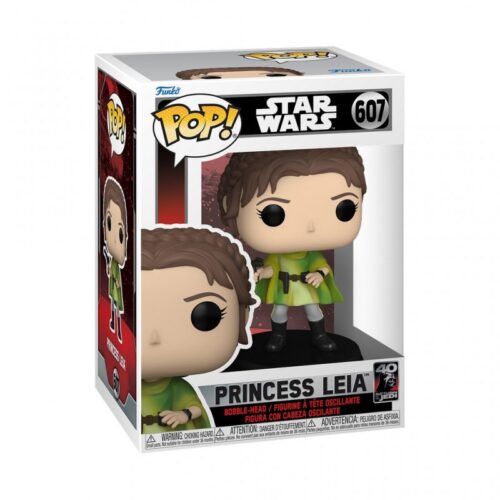 Funko POP Star Wars 607 Princesa Leia del 40 aniversario del Retorno del Jedi