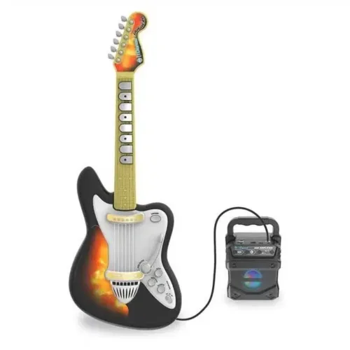 Guitarra eléctrica con sensor de cuerdas y amplificador Jam Hero