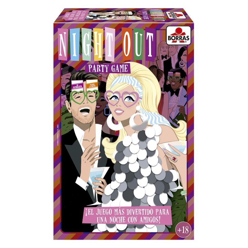 Juego de mesa Night Out Party Game de Borras