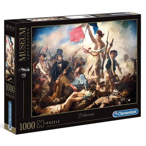 Delacroix. La Libertad Guiando al Pueblo puzzle 1000 piezas 39549
