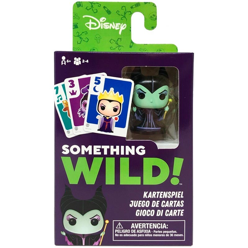 Funko Juego de Cartas Something Wild Villanas de Disney con Malefica