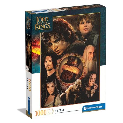 Puzzle 1000 piezas de los protagonistas del Señor de los Anillos 39739