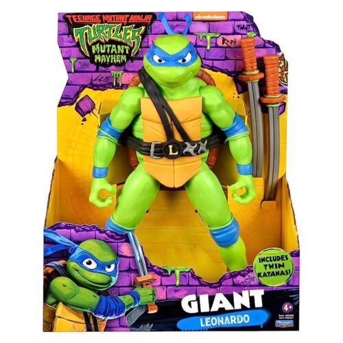 Figura de accion Leonardo Giant 30cm de las tortugas ninjas TU801000-LE