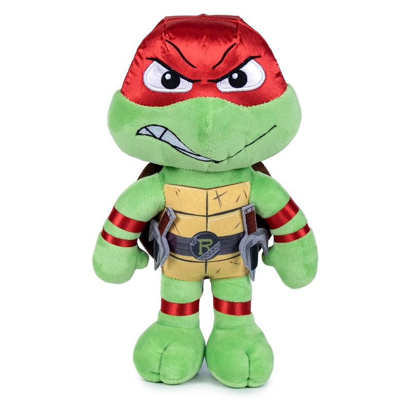 Peluche de Raphael tortugas ninjas de 30 cm de alto y textura suave