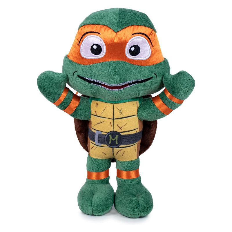 Peluche de Michelangelo tortugas ninjas de 30 cm de alto y textura suave