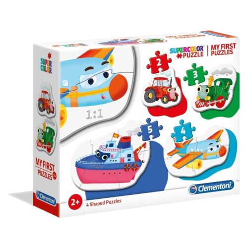 Mi primer puzzle infantil formas de vehículo para niños de 2 años 20811