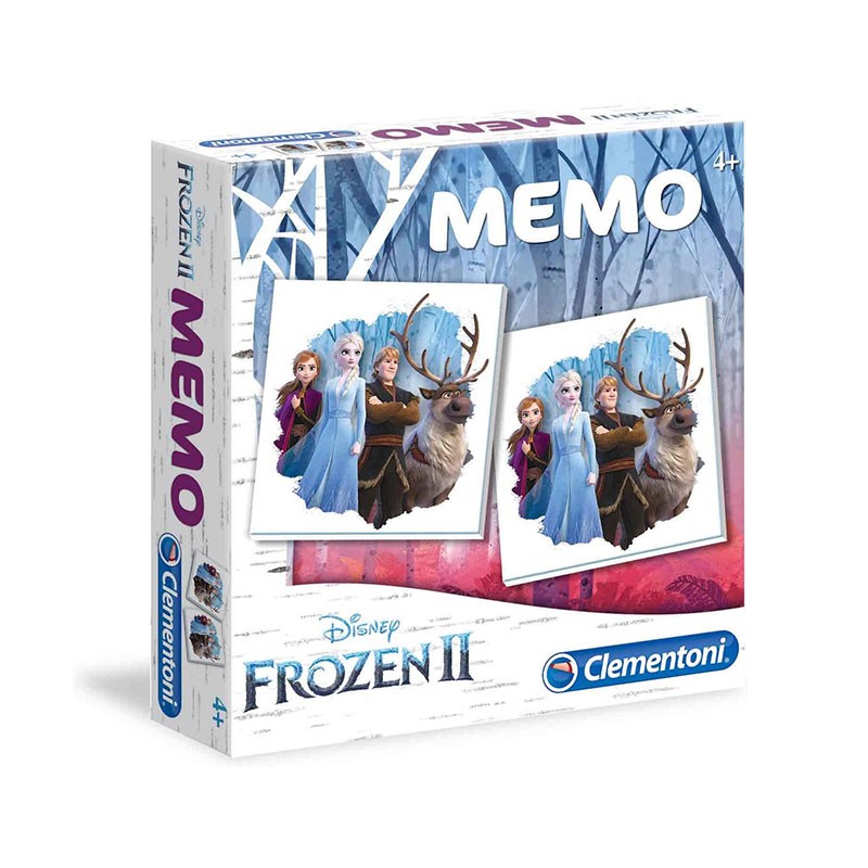 Memo Frozen II Clásico Juego de Memoria de Clementoni