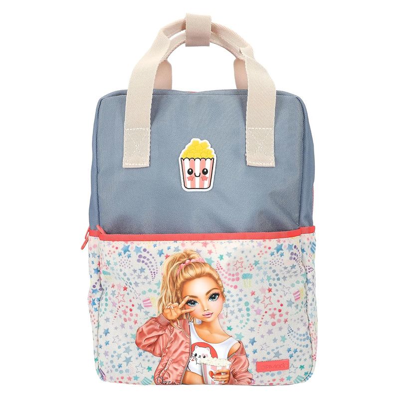 Mochila Azul Vaquero TOP Model Cutie Star con diseño de estrellas