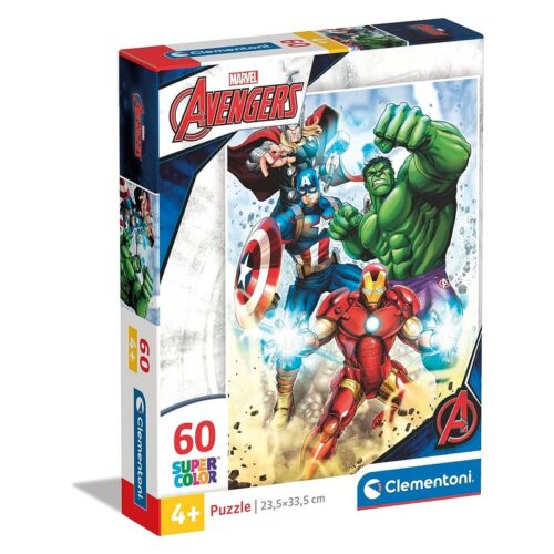 Puzzle infantil Disney Marcel Avengers de 60 piezas Clementoni 26193