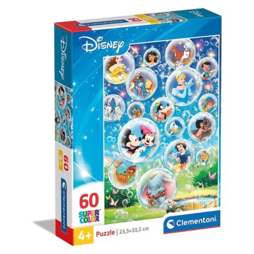 Puzzle infantil Disney Classic 60 piezas con personajes Disney