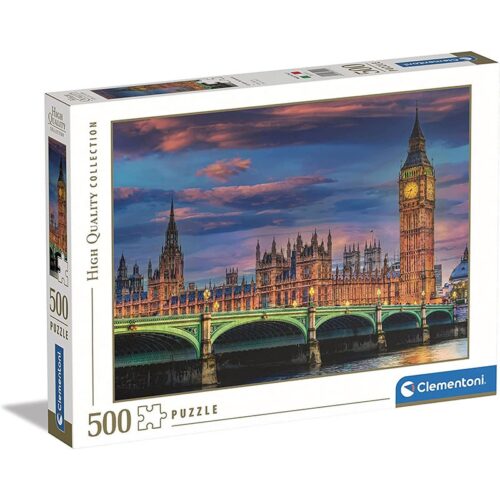 Puzzle 500 piezas del Palacio de Westmiinster de Londres de HQC 35112