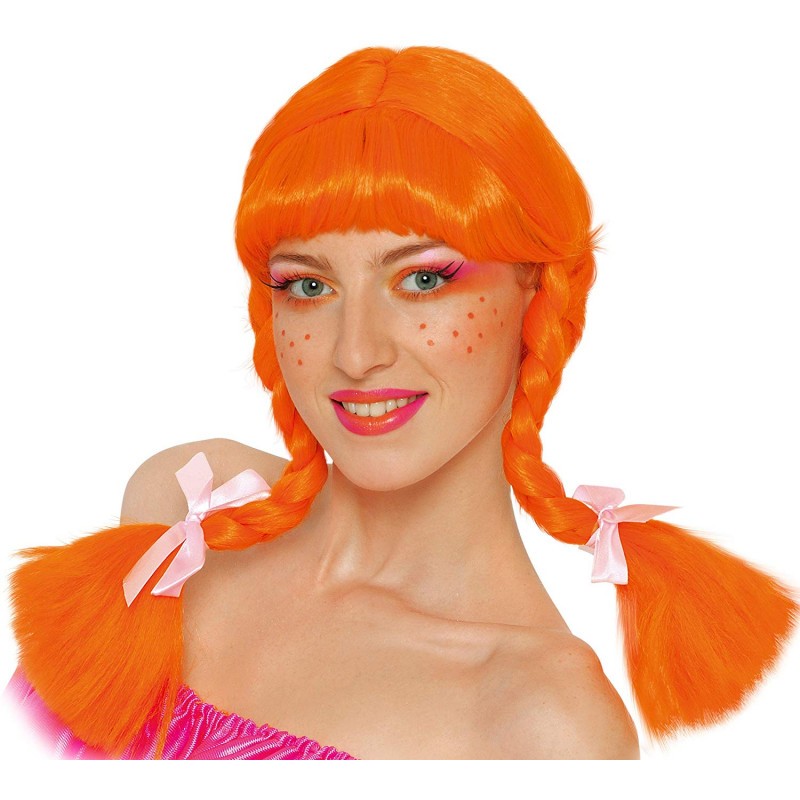 Peluca Pipi Naranja - Guirca 4212