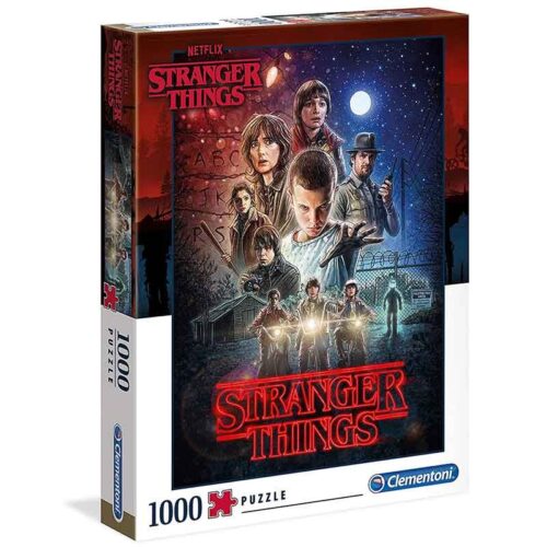 Puzzle 1000 piezas de Stranger Things. Clementoni 39542