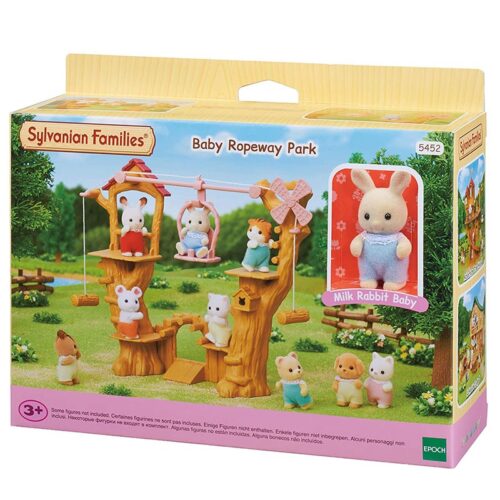 Sylvanian Families El teleferico de Henry con figura de bebe conejo