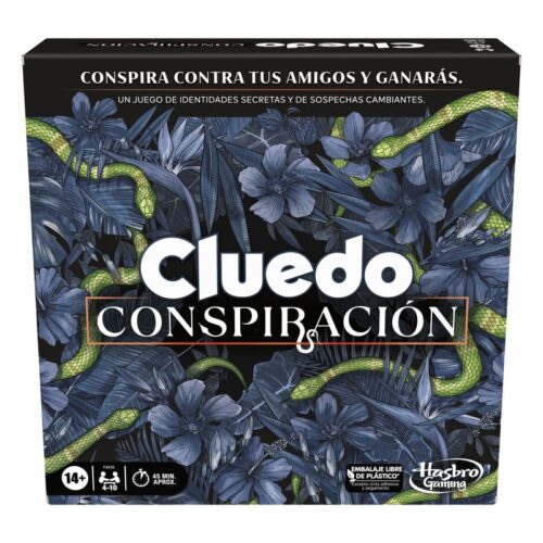 Juego de mesa familiar Cluedo Conspiración F6418 de Hasbro Gaming