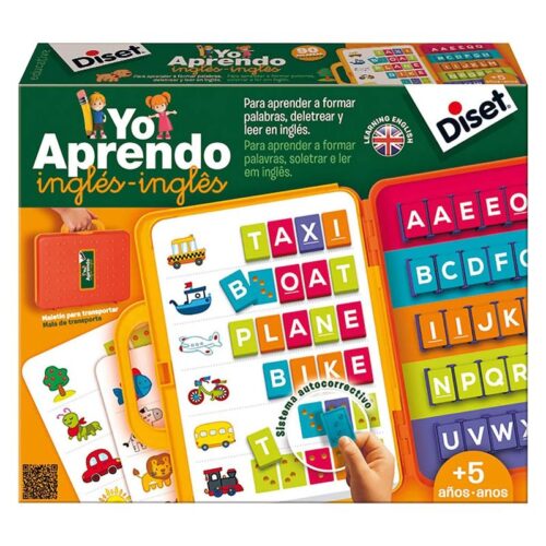 Juego educativo maletín yo aprendo ingles para niños de diset 63727