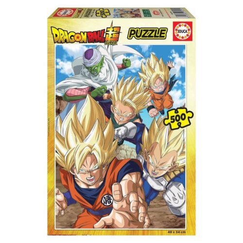 Puzzle 500 piezas Dragon Ball Z La Batalla de los dioses 18216 EDUCA BORRA – A partir de 10 años