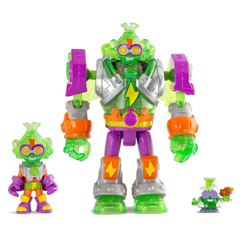 Superbot Mega-K Superthings con accesorio de combate y figuras exclusivas - A partir de 3 años