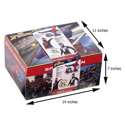 Cofre de disfraces de Spiderman Venon y Miles Morales para niños G40258 – A partir de 4 años