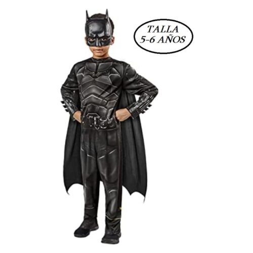 Disfraz del superhéroe Batman clásico DC para niños 5-6 años 702979-M – A partir de 5 años