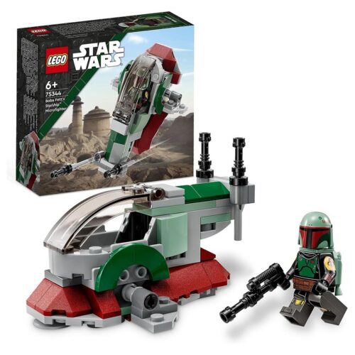 LEGO 75344 Star Wars Microfighter nave estelar de Boba Fett – A partir de 4 años