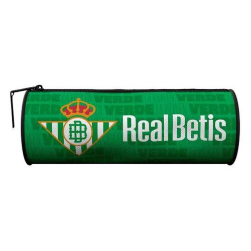 Estuche escolar redondo del Real Betis Balompié producto oficial – A partir de 2 años