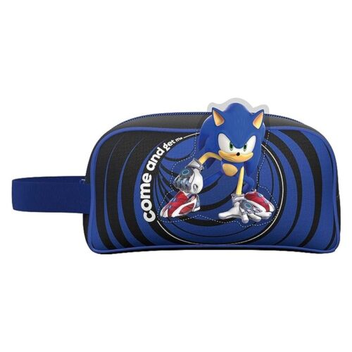 Bolsa de aseo Sonic azul Come and get me NC-01-SC CYP – A partir de 3 años