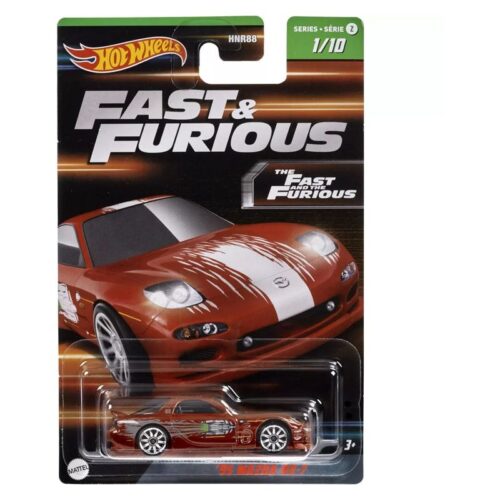 Hot Wheels Fast and Furious Mazda RX-7 FD HNR88 MATTEL – A partir de 4 años