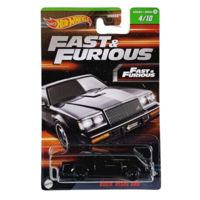 Hot Wheels Fast and Furious Buick Regal GN-10 HNT04 Mattel - A partir de 4 años