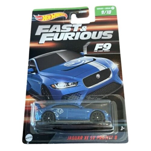 Hot Wheels Fast and Furious Jaguar XE SV Project 8 Series Z – A partir de 4 años