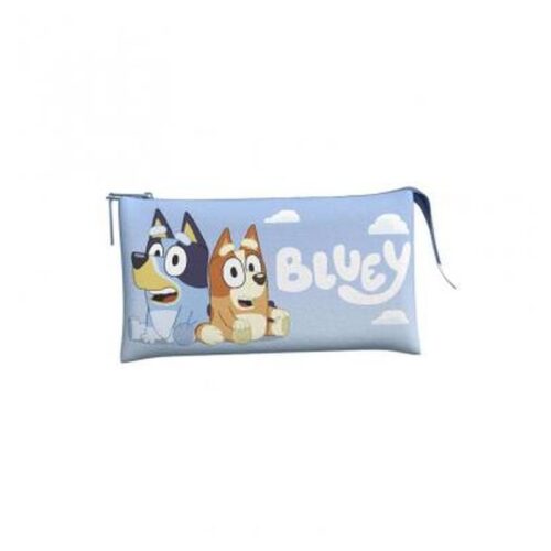 Estuche escolar triple Bluey y Bingo 21x10cm PT-503-BY CYP – A partir de 3 años