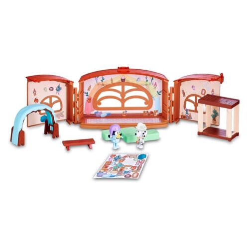 Colegio de la serie Bluey School Playset con accesorios y figuras – A partir de 3 años