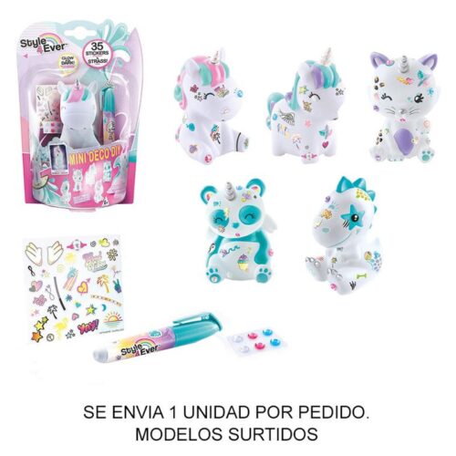 Mini deco DIY style 4 ever para decorar con pegatinas y bolígrafo OFG179